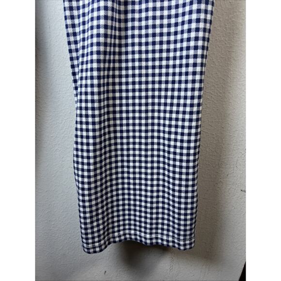 Lands End 1X Pajama Set Womens XL Long Sleeve Pullover Elastic Blue check 16 18w - Picture 4 of 13